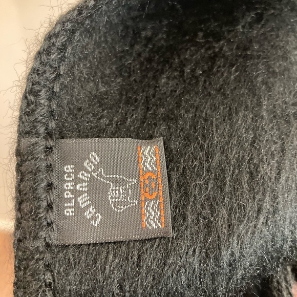 ALPACA CAMARGO Alpaca Scarf With Fringe Made in Peru - Picture 4 of 7